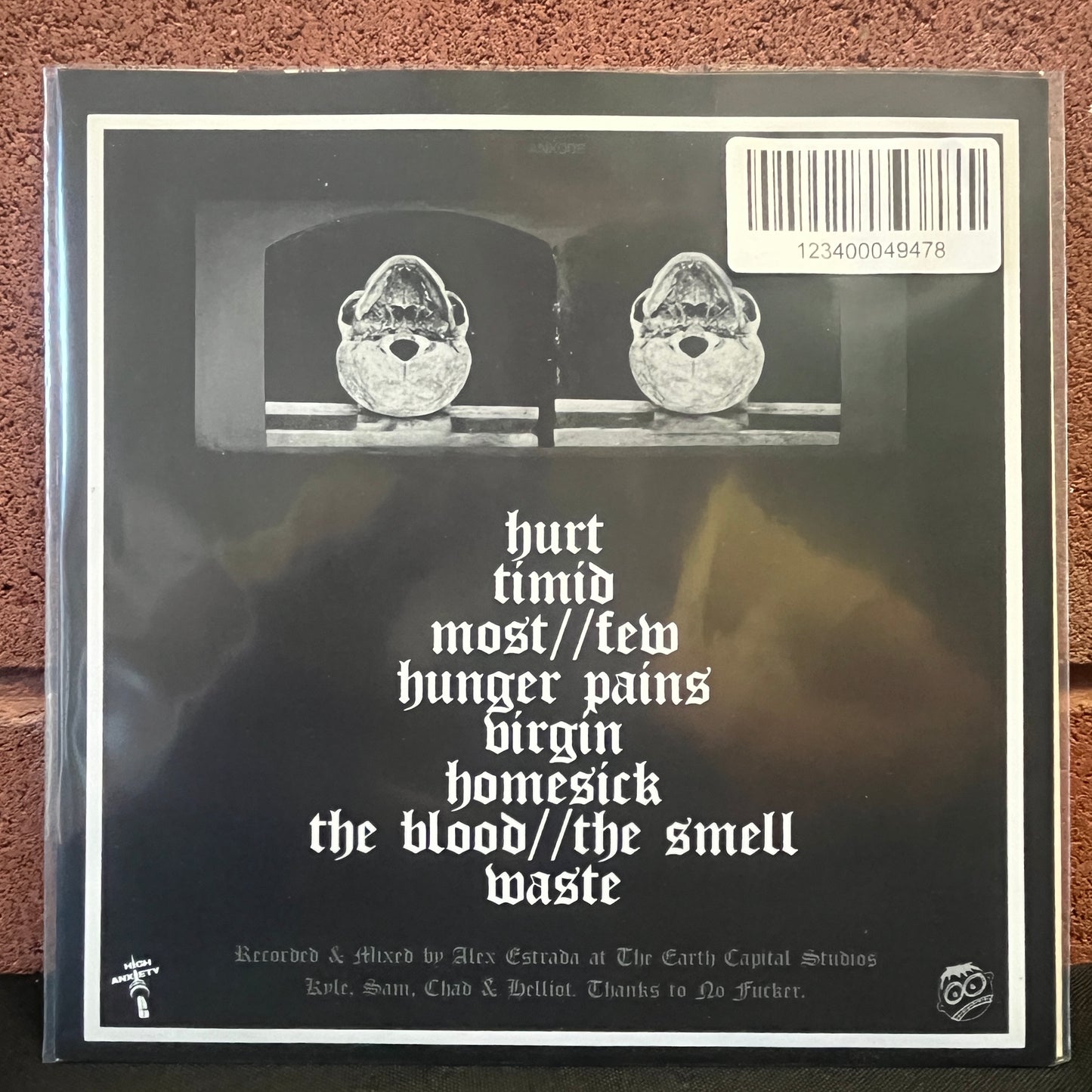 Used Vinyl: DNF "Hurt" 7" (Purple vinyl)