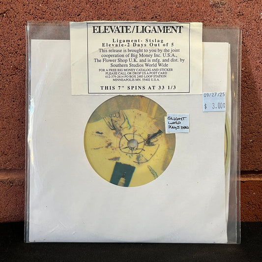 Used Vinyl: Elevate / Ligament "Split" 7" (Picture Disc)