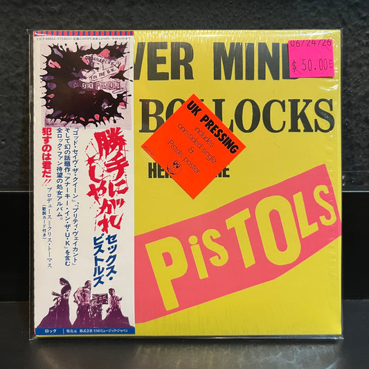 Used CD: Sex Pistols "Never Mind The Bollocks Here's The Sex Pistols" CD (2007 Japanese Mini Album Replica)