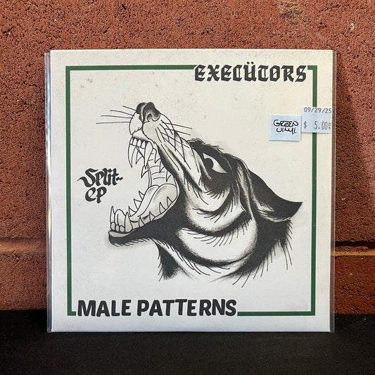 Used Vinyl: Executors / Male Patterns "Split" 7" (Green Vinyl)
