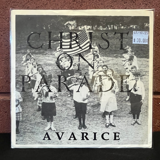 Used Vinyl: Christ on Parade "Avarice" 7"