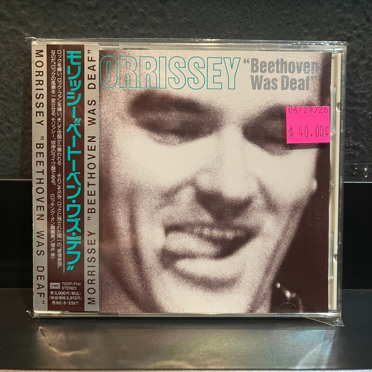 Used CD: Morrissey "Beethoven Was Deaf" CD (1993 Japanese Press)