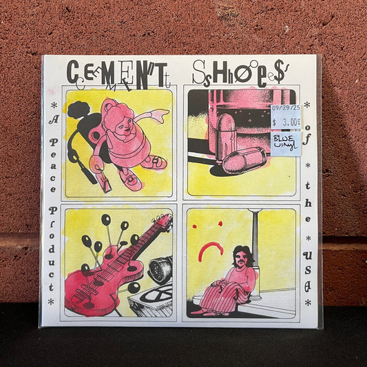 Used Vinyl: Cement Shoes "A Peace Product Of The USA" 7" (Blue Vinyl)
