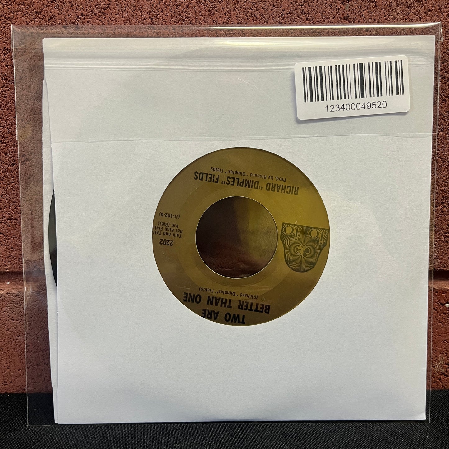 Used Vinyl: Richard 'Dimples' Fields "Tears As Big As Cantaloupes" 7"