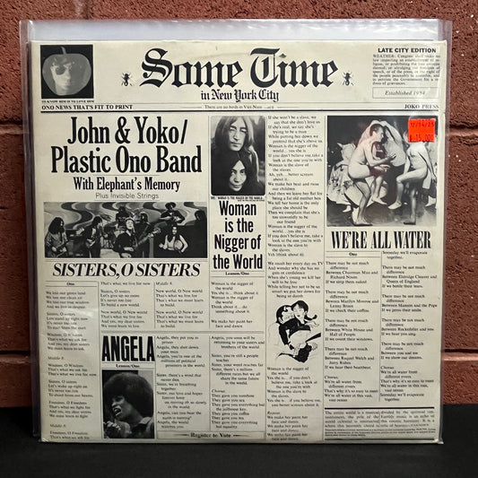 Used Vinyl: John Lennon & Yoko Ono / Plastic Ono Band "Sometime In New York City" 2xLP (1988 Press)