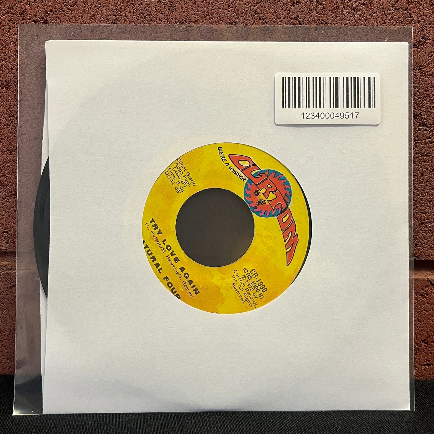 Used Vinyl: Natural Four "Can This Be Real" 7"