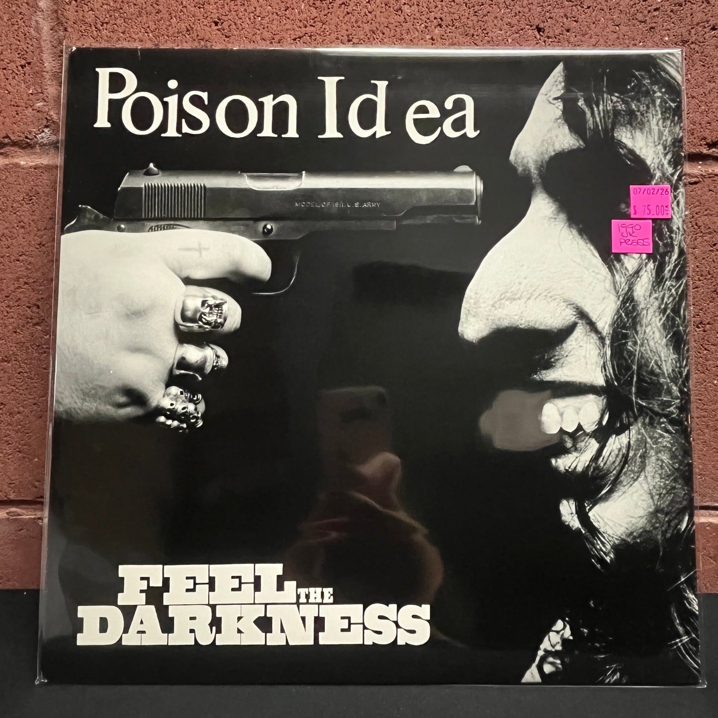 Used Vinyl: Poison Idea ‎"Feel The Darkness" LP (1990 UK Press)