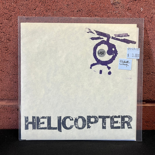 Used Vinyl: Helicopter "S/T" 7" (Clear Vinyl)