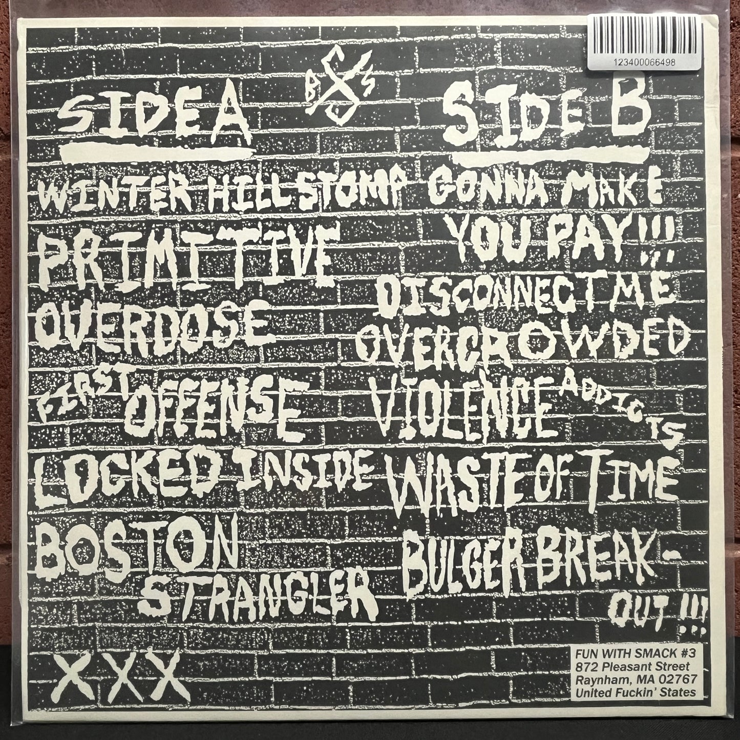 Used Vinyl: Boston Strangler "Primitive" LP (2012 Press)