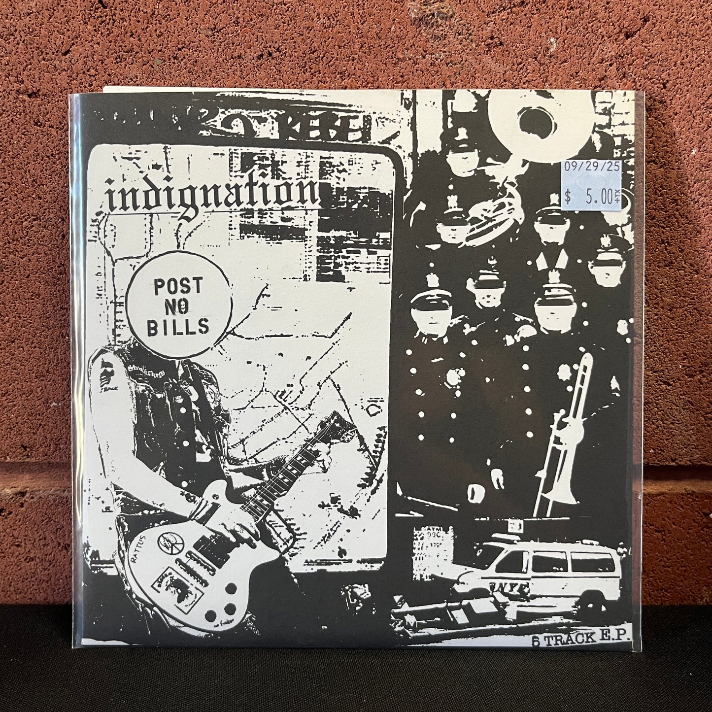 Used Vinyl: Indignation "5 Track EP" 7"