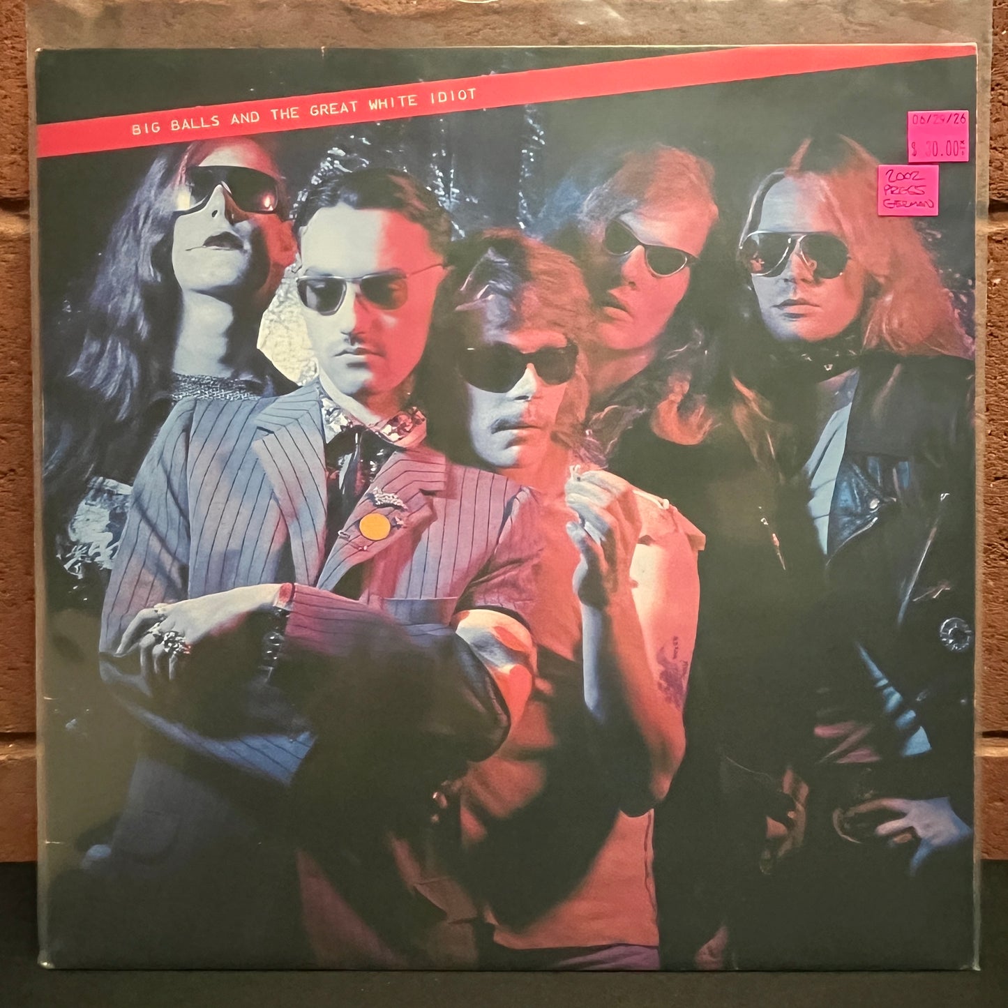 Used Vinyl: Big Balls And The Great White Idiot "S/T" LP (2002 German Press)