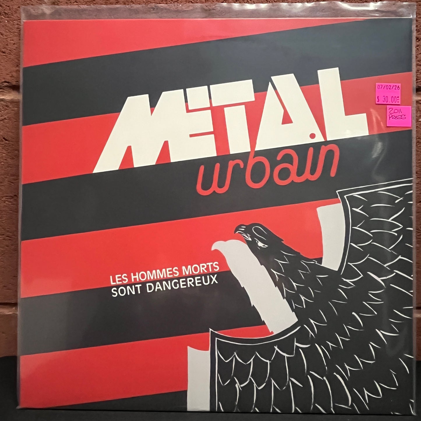 Used Vinyl: Metal Urbain "Les Hommes Morts Sont Dangereux" LP (2011 French Press)