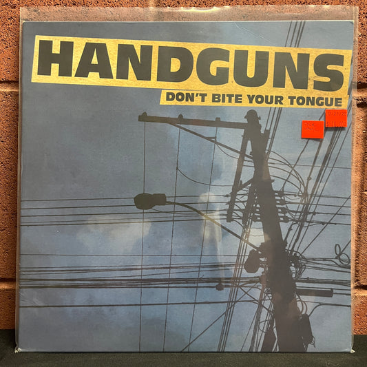 Used Vinyl: Handguns "Don't Bite Your Tongue" LP (Pink Vinyl)