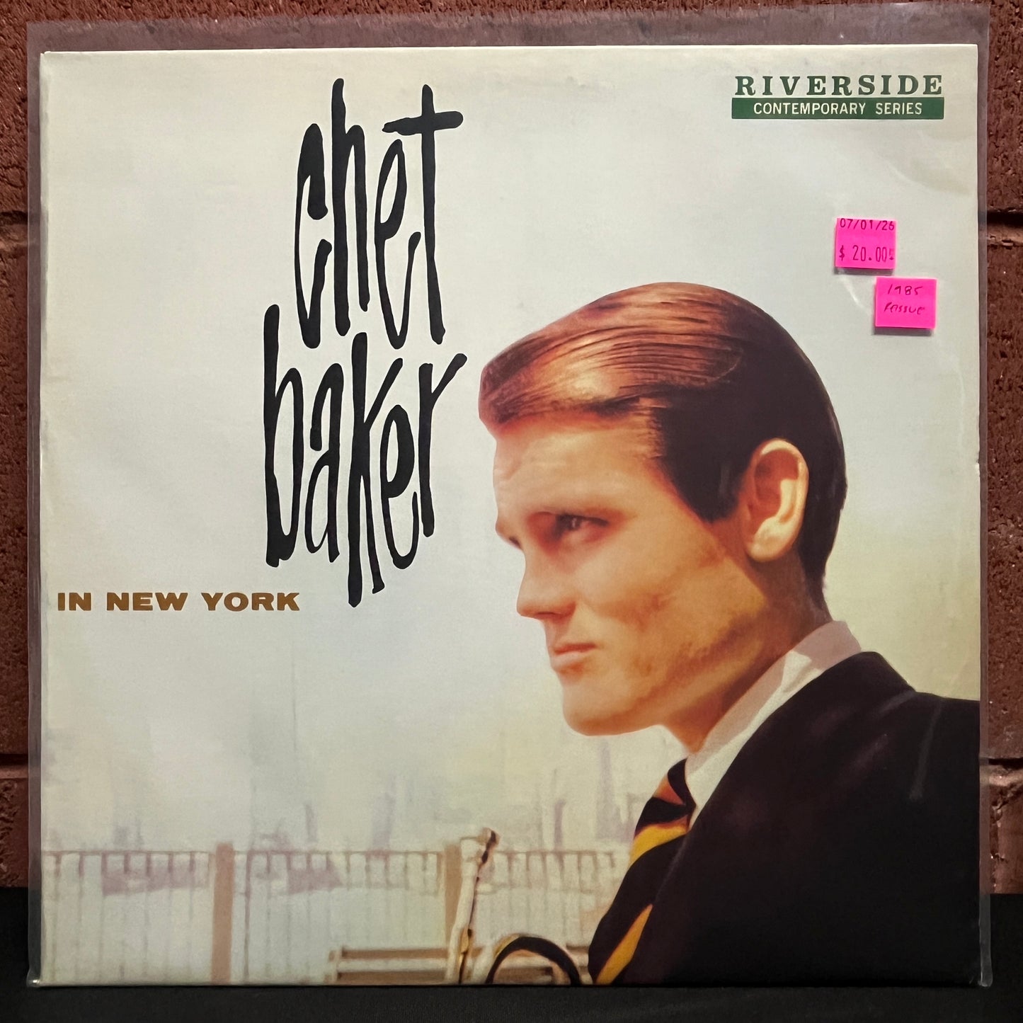 Used Vinyl: Chet Baker "In New York" LP (1985 OJC Reissue)