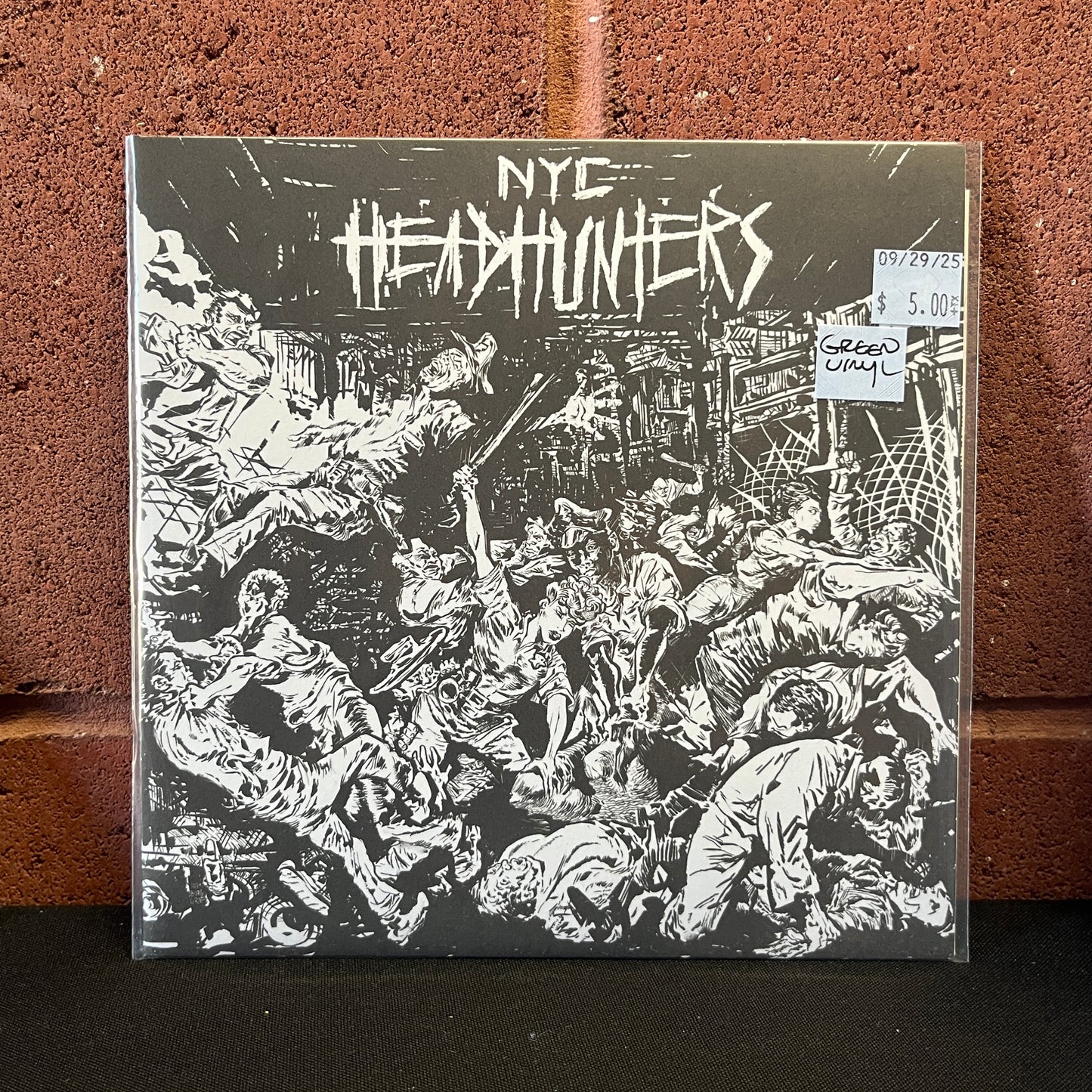 Used Vinyl: NYC Headhunters ‎"The Rage Of The City" 7" (Green Vinyl)