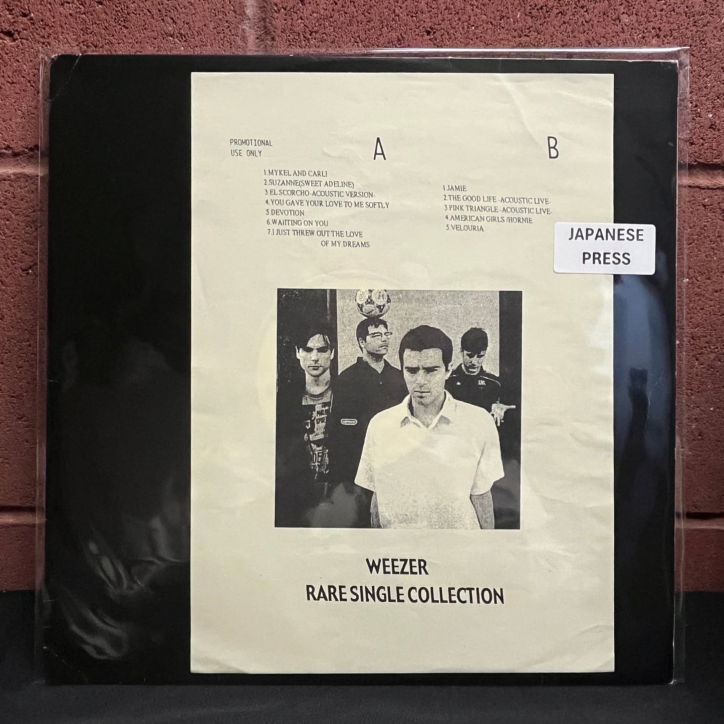 Used Vinyl: Weezer "Rare Single Collection" LP (Japanese Press)