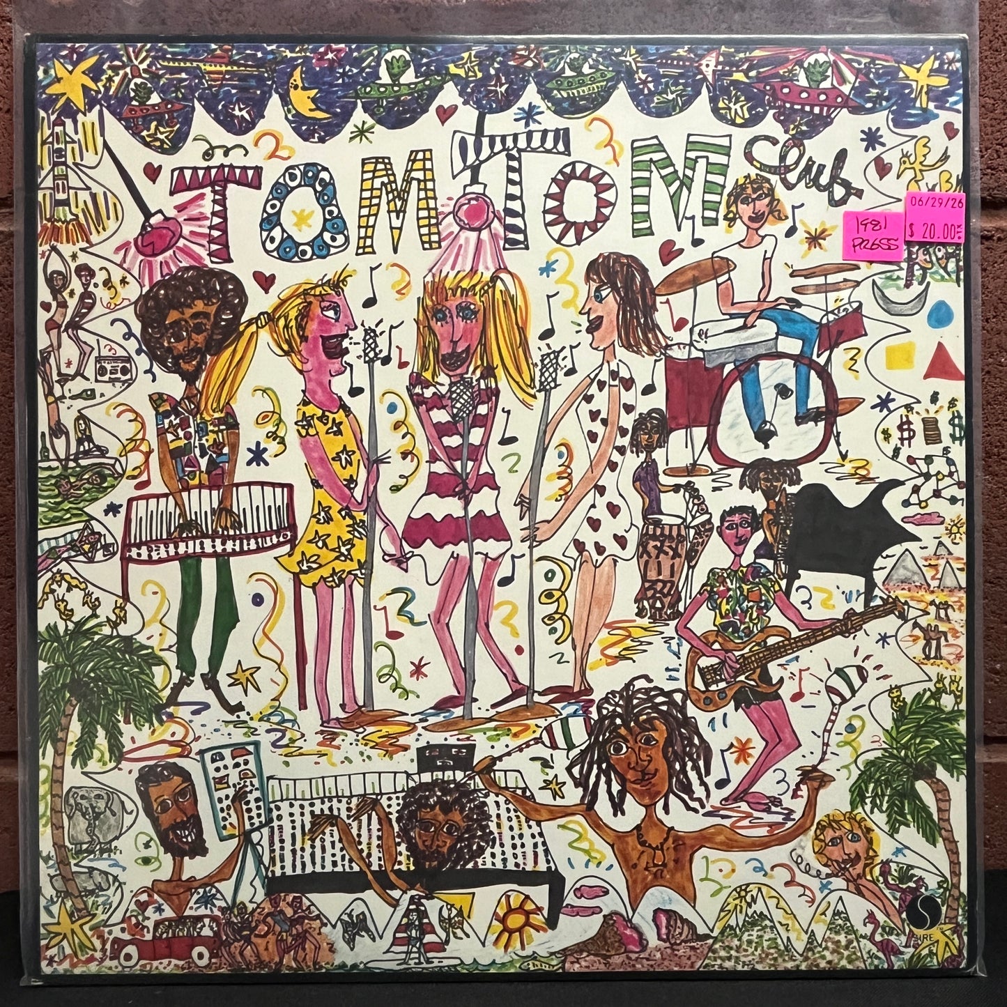Used Vinyl: Tom Tom Club "S/T" LP (1981 Press)