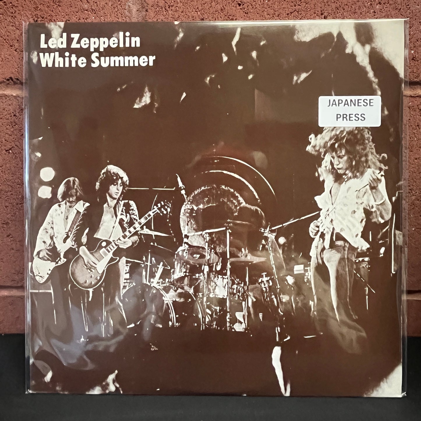 Used Vinyl: Led Zeppelin "White Summer" LP (1977 Japanese Marc Records Press)