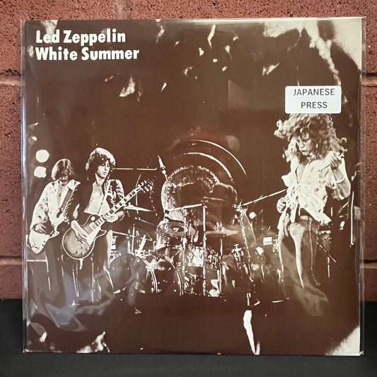 Used Vinyl: Led Zeppelin "White Summer" LP (1977 Japanese Marc Records Press)