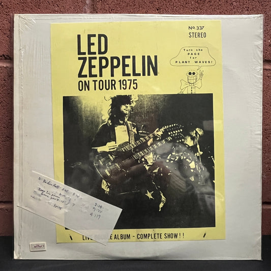 Used Vinyl: Led Zeppelin "Plant Waves (On Tour 1975)" 2xLP (1975 Wizardo Press In Shrink!)