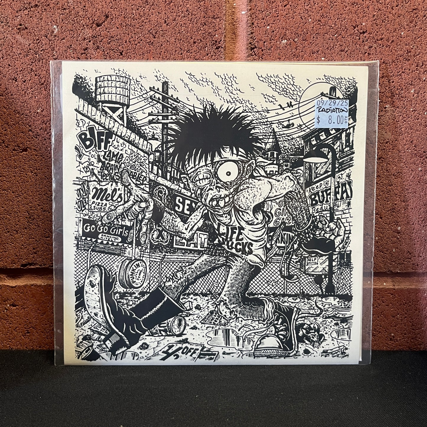 Used Vinyl: Radiation Risks "Welcome To Bad Boy City" 7"