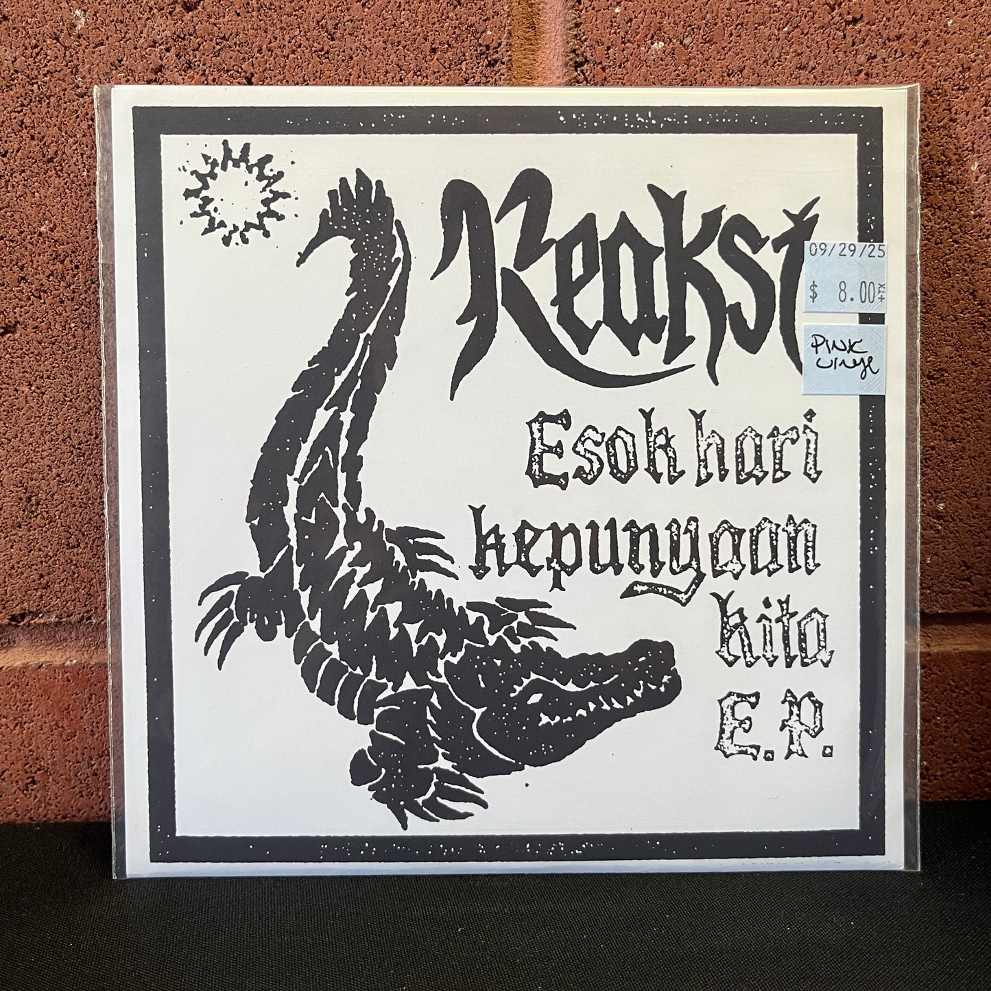 Used Vinyl: Reaksi "Esok Hari Kepunyaan Kita" 7" (Pink Vinyl)