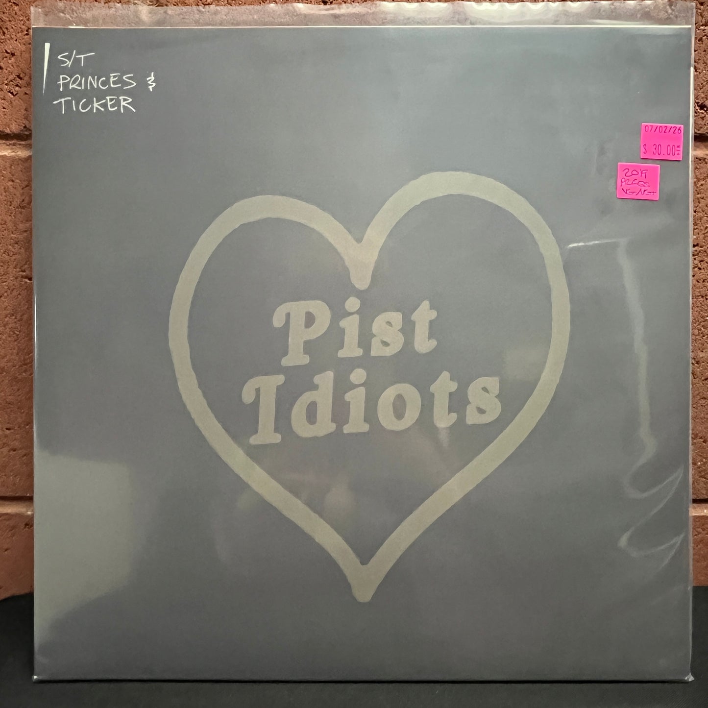 Used Vinyl: Pist Idiots "S/T, Princes & Ticker" 2xLP (2019 Aussie Press)