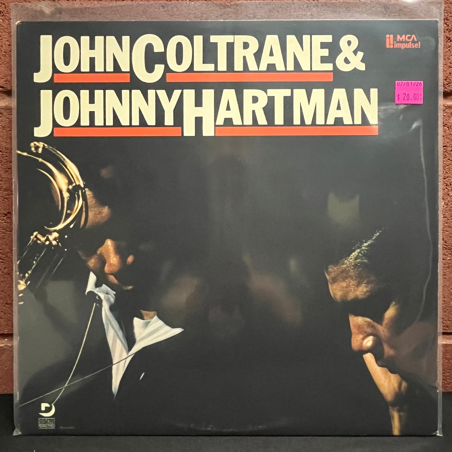 Used Vinyl: John Coltrane and Johnny Hartman "John Coltrane & Johnny Hartman" LP (1986 reissue)
