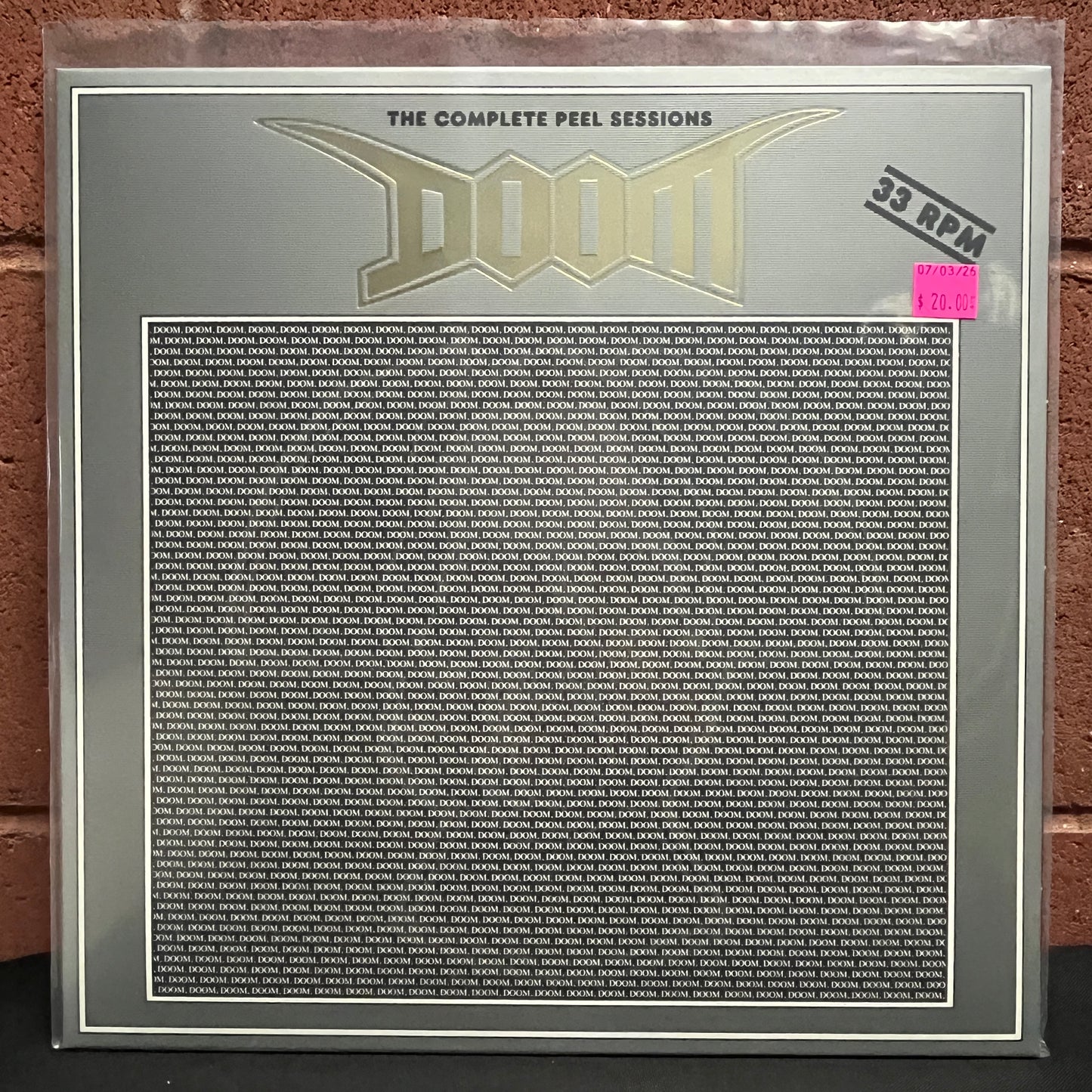 Used Vinyl: Doom "The Complete Peel Sessions: 1988 - 1989" LP (2012 Press)