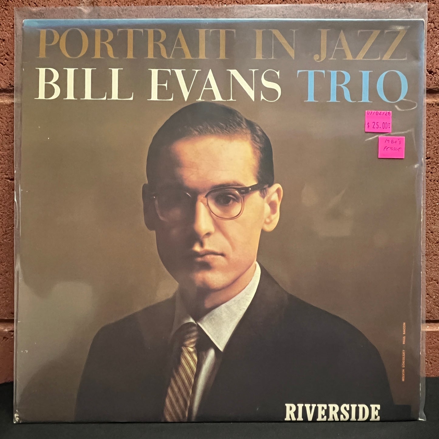 Used Vinyl: Bill Evans Trio "Portrait In Jazz" LP (1980's OJC Reissue)