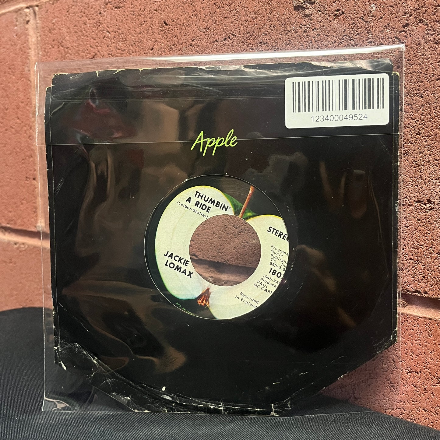 Used Vinyl: Jackie Lomax "New Day / Thumbin' A Ride" 7"