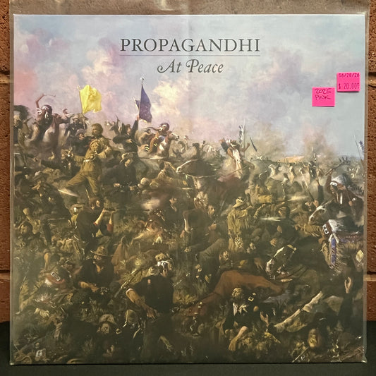 Used Vinyl: Propagandhi "At Peace" LP (2025 Press - Translucent Pink)