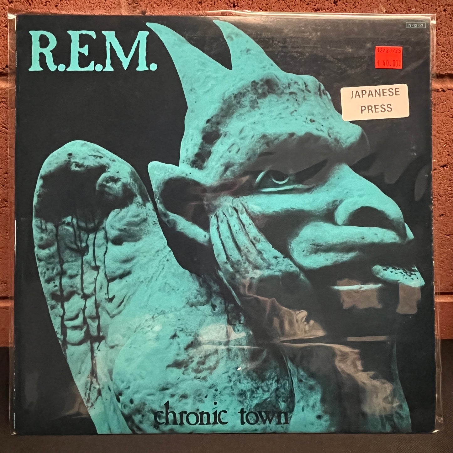 Used Vinyl: R.E.M. "Chronic Town" 12" EP (1984 Japanese Press)