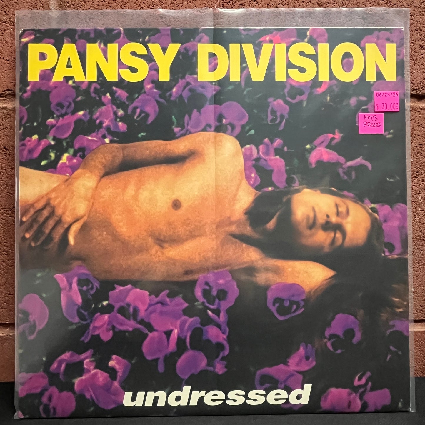 Used Vinyl: Pansy Division "Undressed" LP (1993 Press)