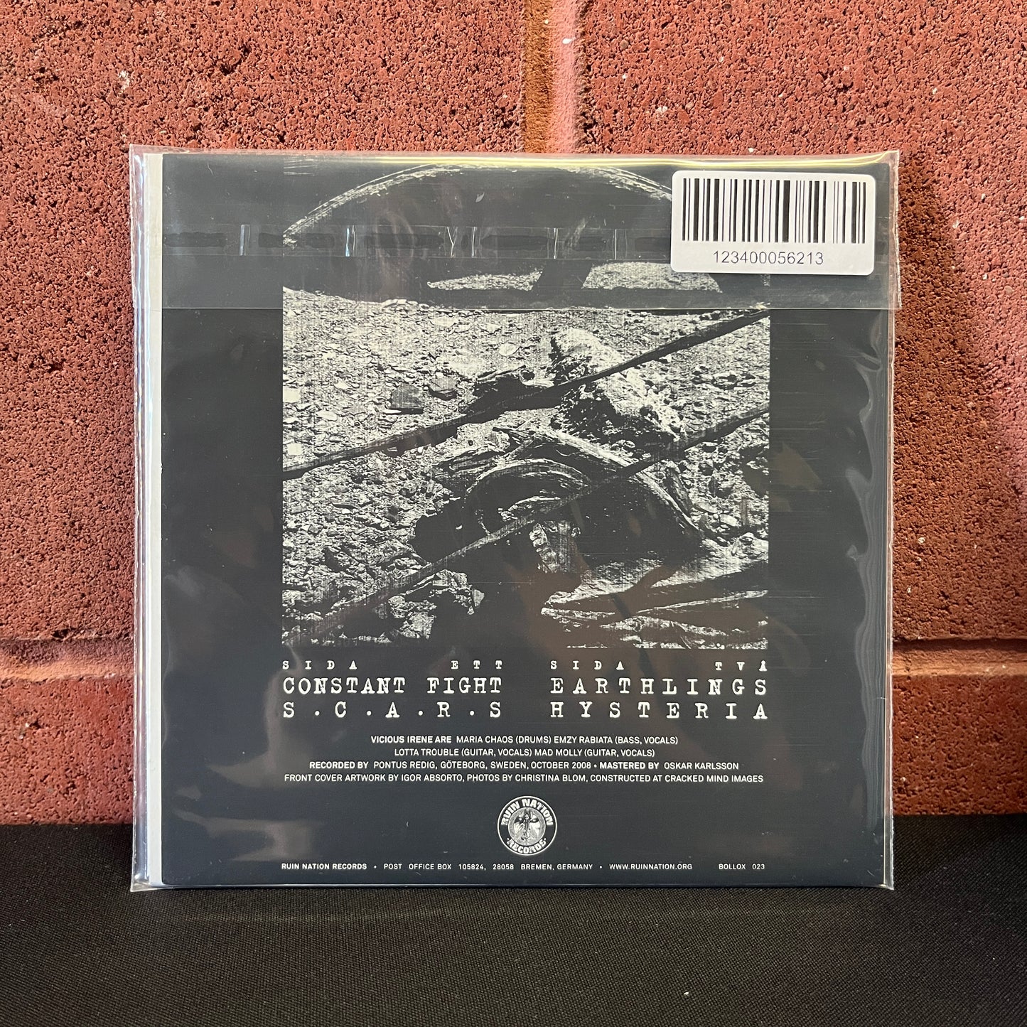 Used Vinyl: Vicious Irene "Trash Your Future" 7"