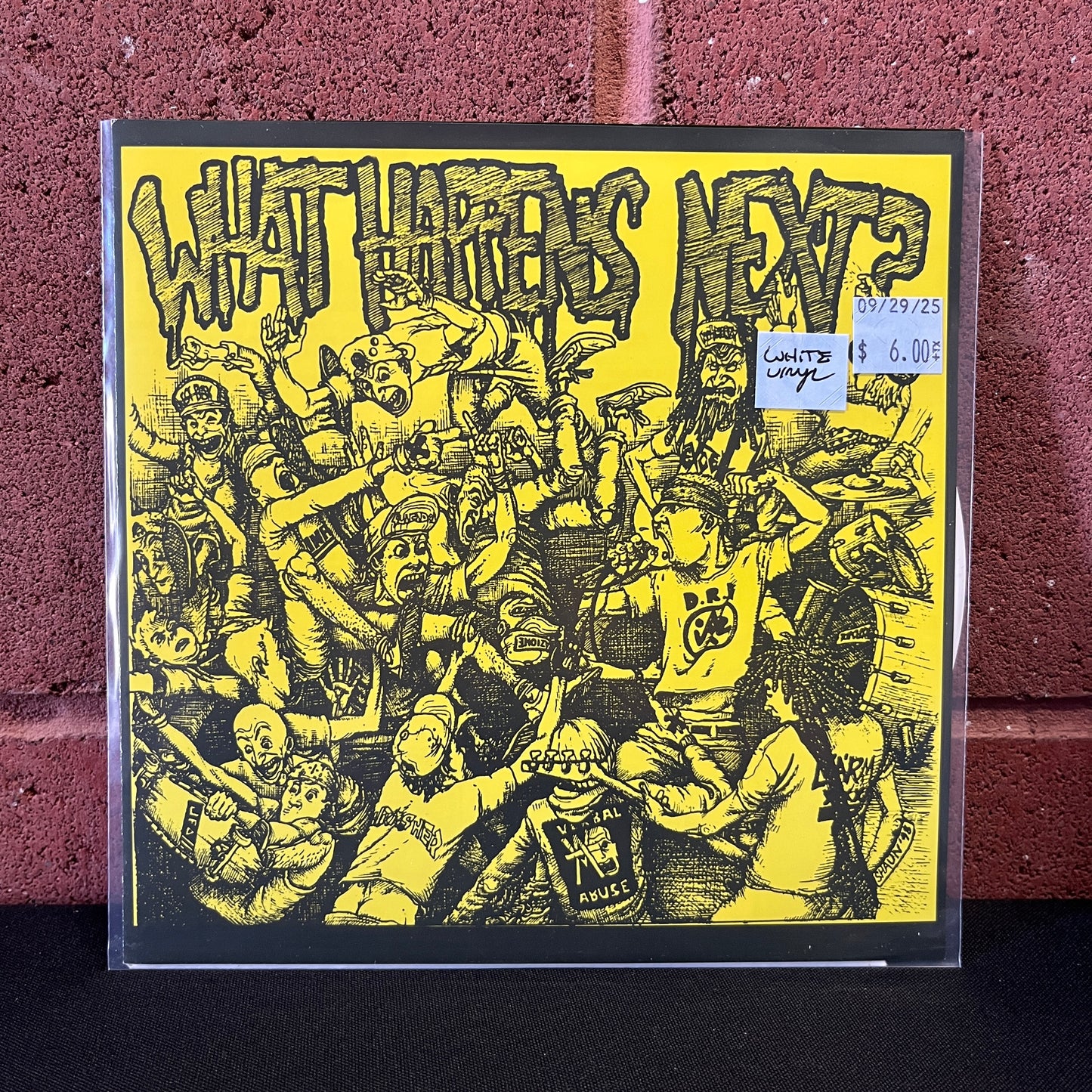 Used Vinyl: What Happens Next? "S/T" 7" (White Vinyl)