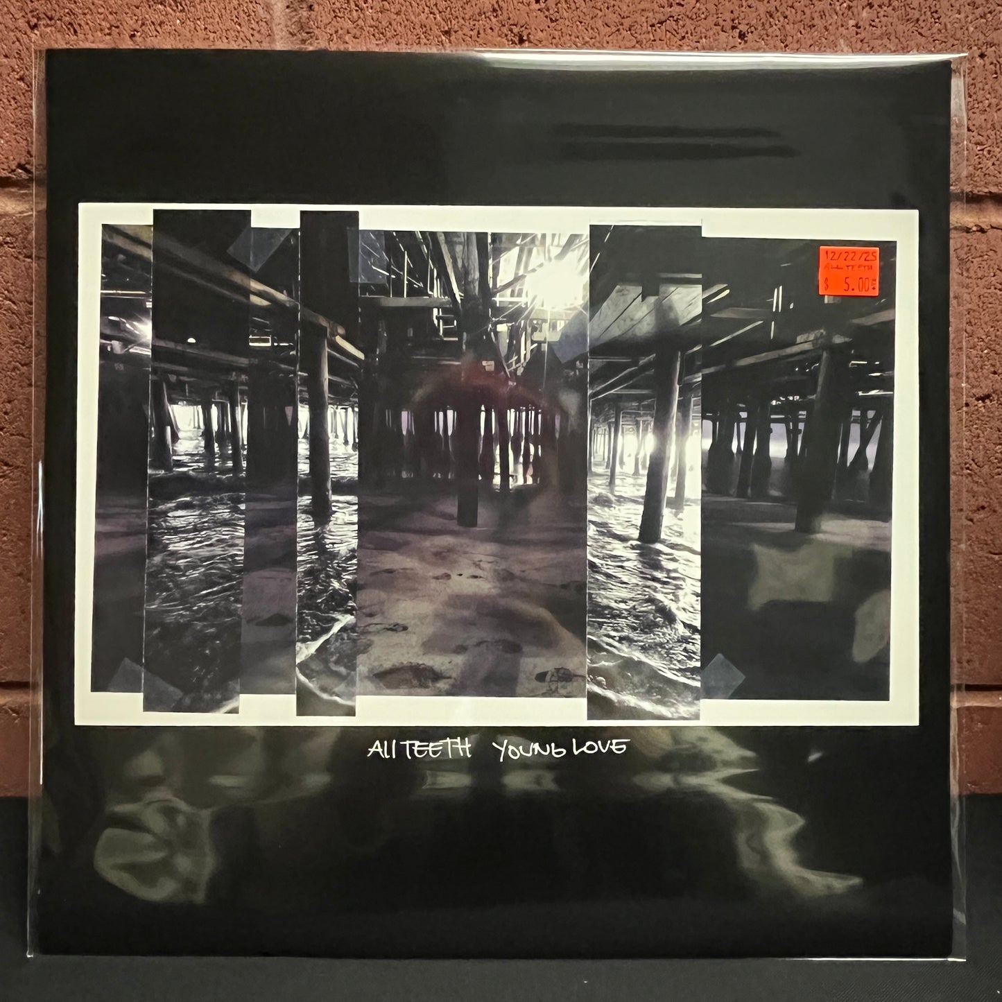 Used Vinyl: All Teeth "Young Love" LP (Screen printed b-side)