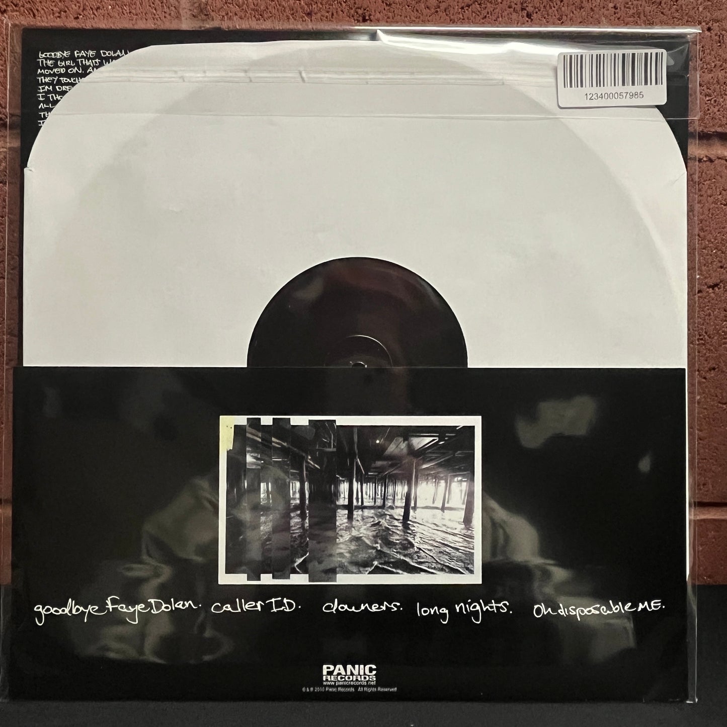 Used Vinyl: All Teeth "Young Love" LP (Screen printed b-side)