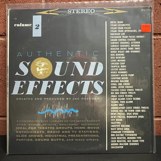 Used Vinyl: Jac Holzman "Authentic Sound Effects Volume 2" LP