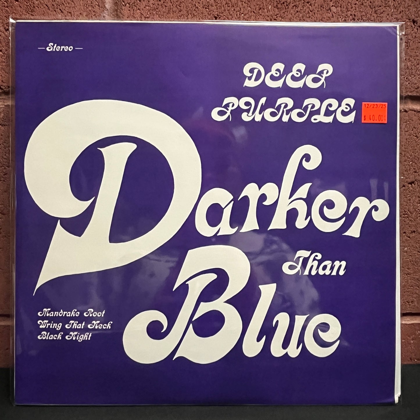 Used Vinyl: Deep Purple "Darker Than Blue (Live 10.07.1970 Aachen Reichstadion)" LP (1970 German)