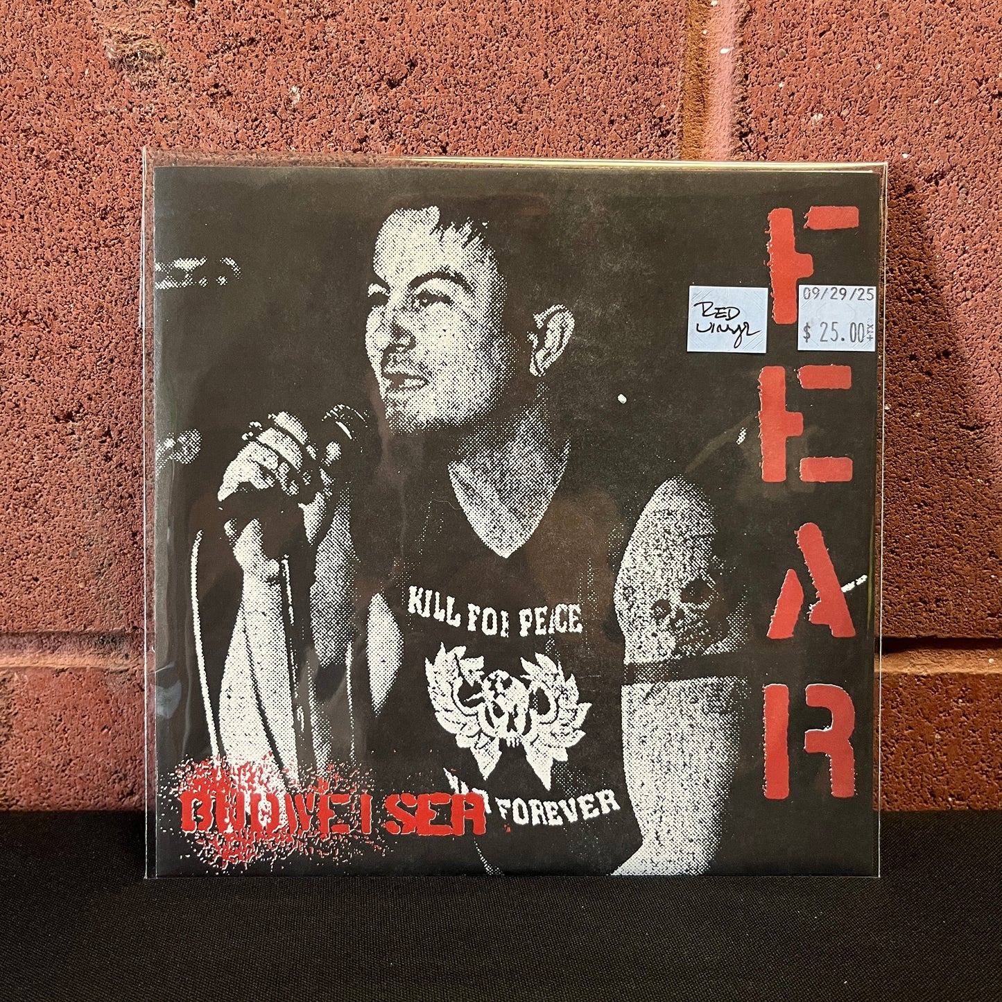 Used Vinyl: Fear "Budweiser" 7" (Red Vinyl)