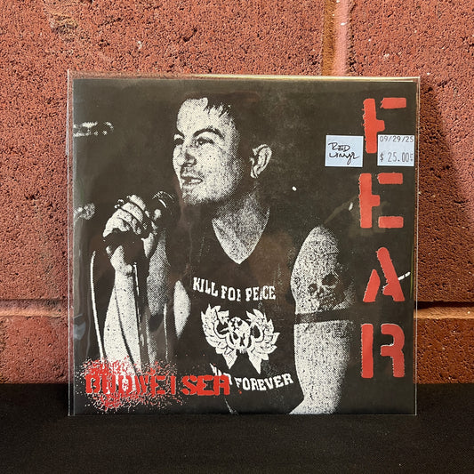 Used Vinyl: Fear "Budweiser" 7" (Red Vinyl)