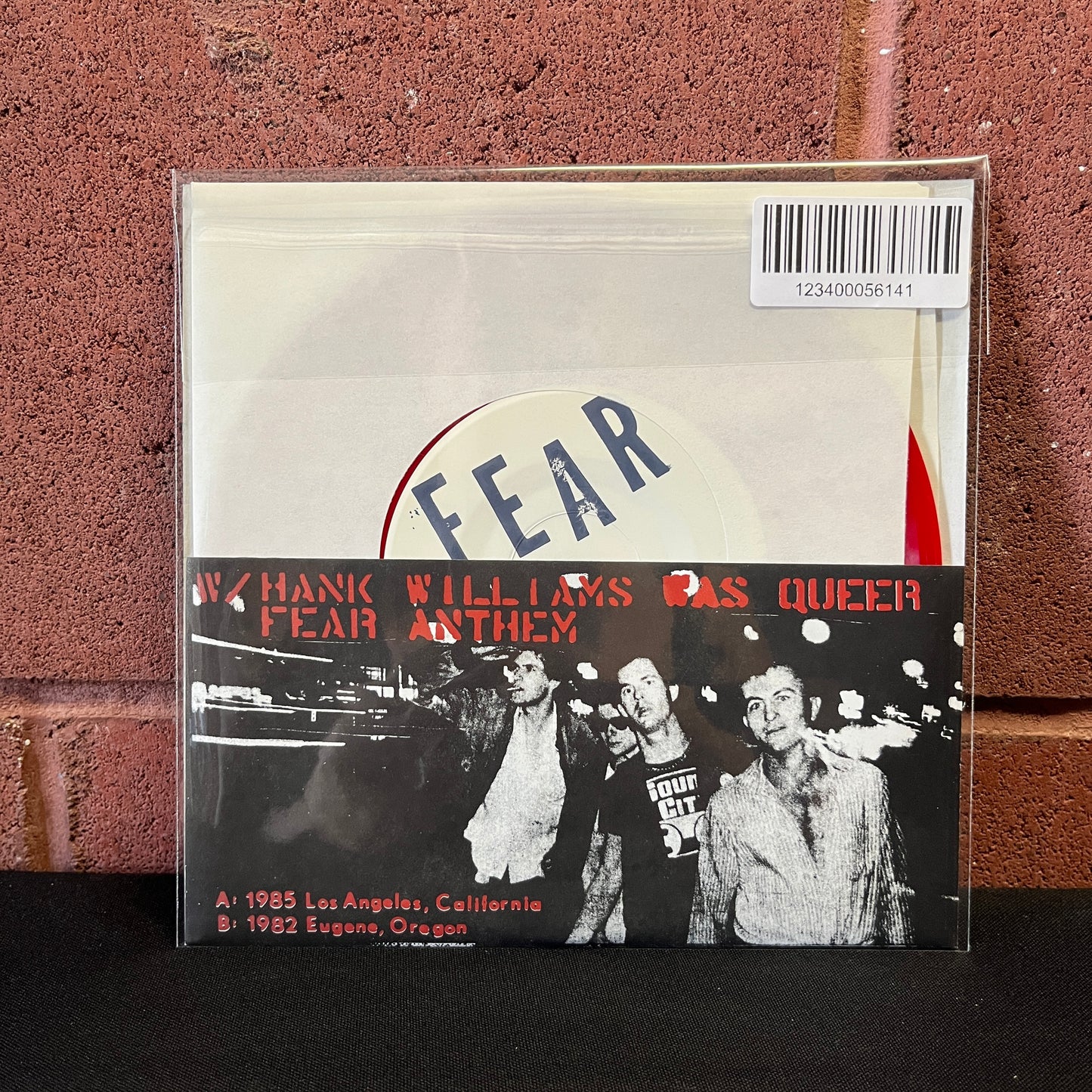 Used Vinyl: Fear "Budweiser" 7" (Red Vinyl)