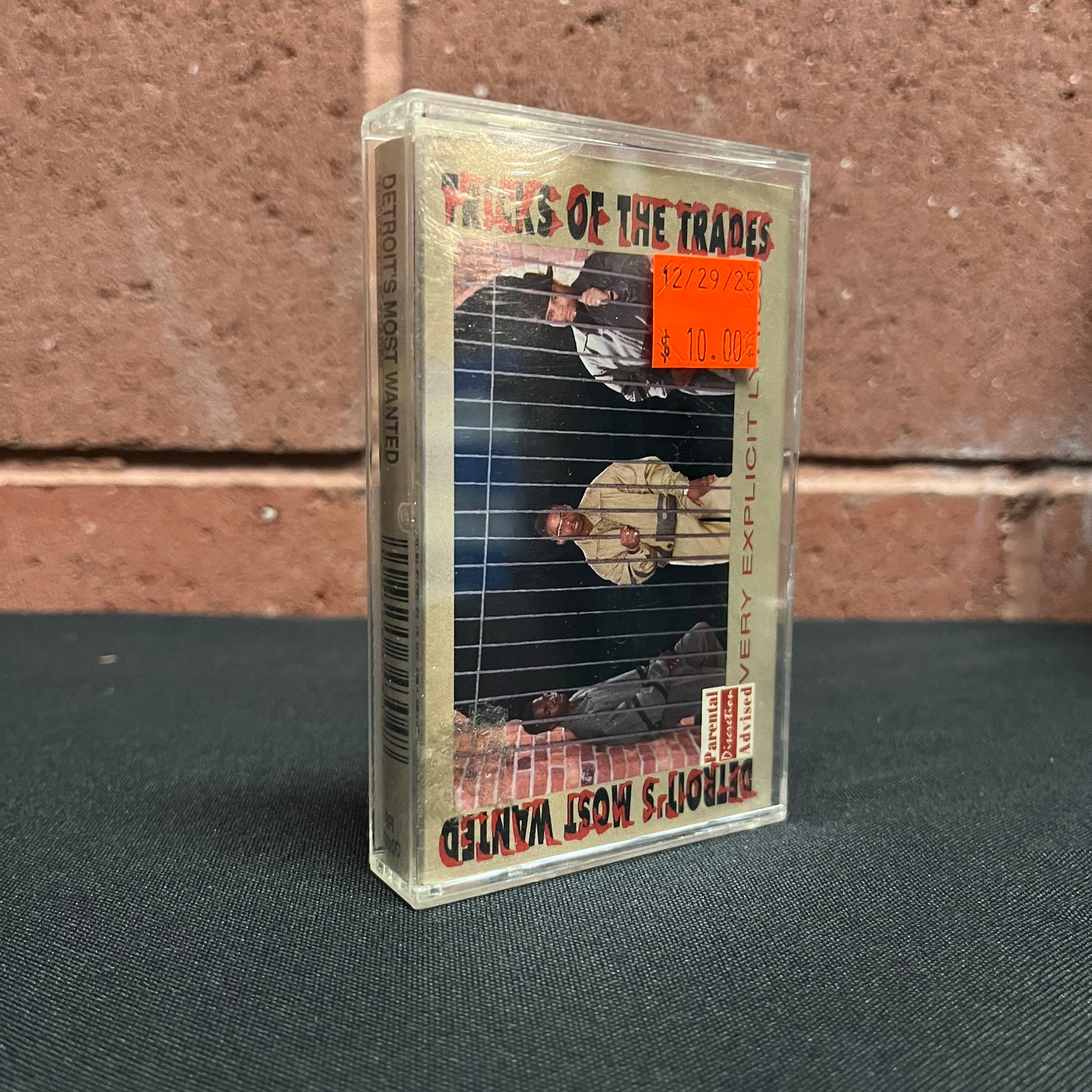 Used Cassette: Detroit's Most Wanted "Tricks of the Trades" Tape (1990 pressing)