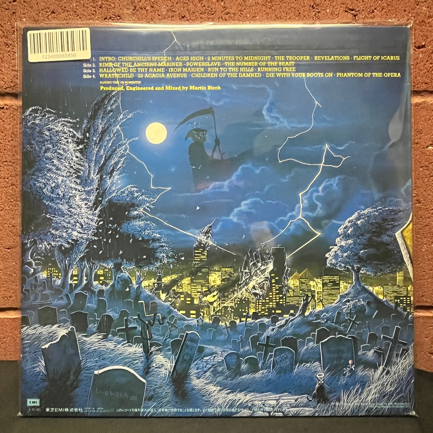 Used Vinyl: Iron Maiden "Live After Death" 2xLP (1985 Japanese First Press)