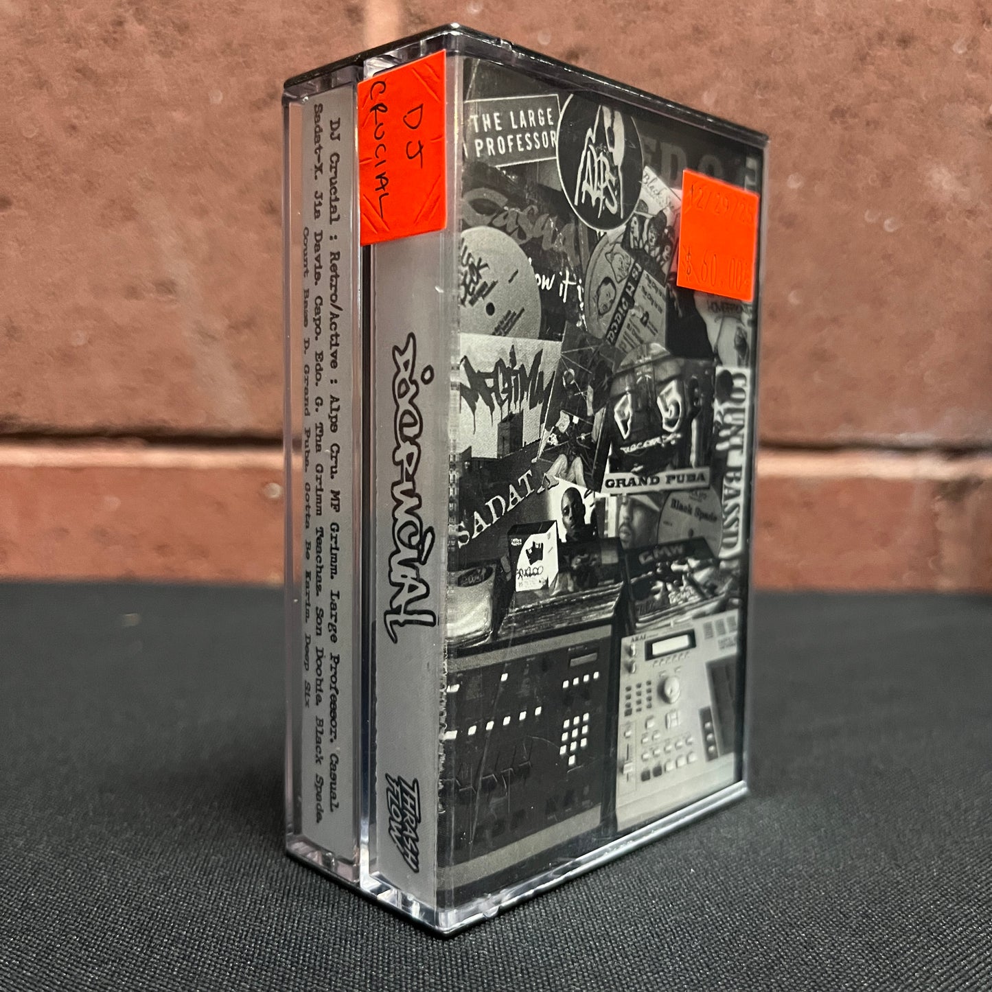 Used Cassette: DJ Crucial "Retro/Active" 2xTape