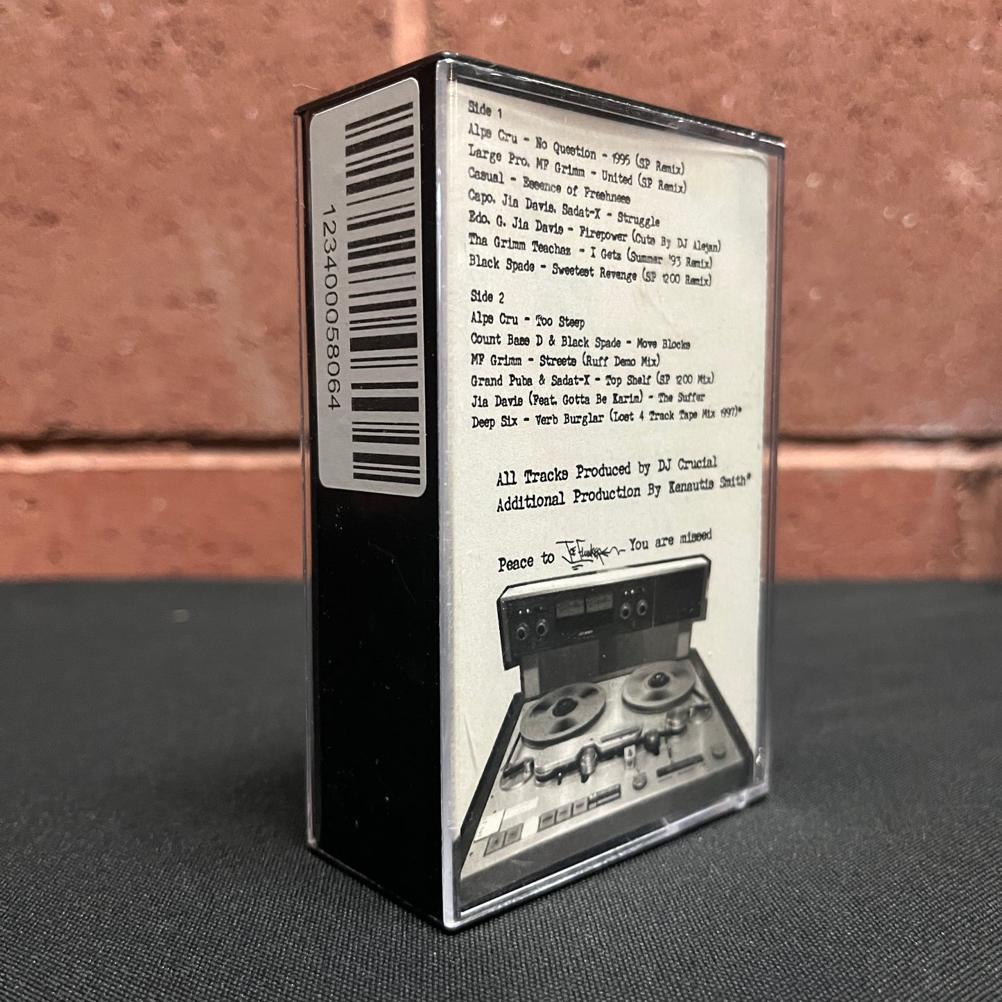 Used Cassette: DJ Crucial "Retro/Active" 2xTape