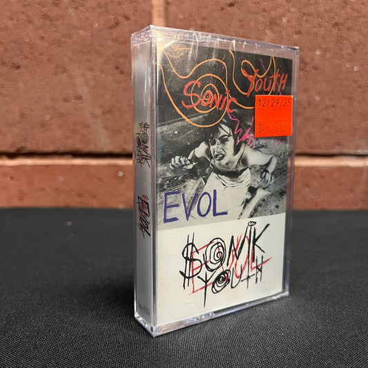 Used Cassette: Sonic Youth "Evol" Tape (2022 Reissue, blue cassette, sealed)