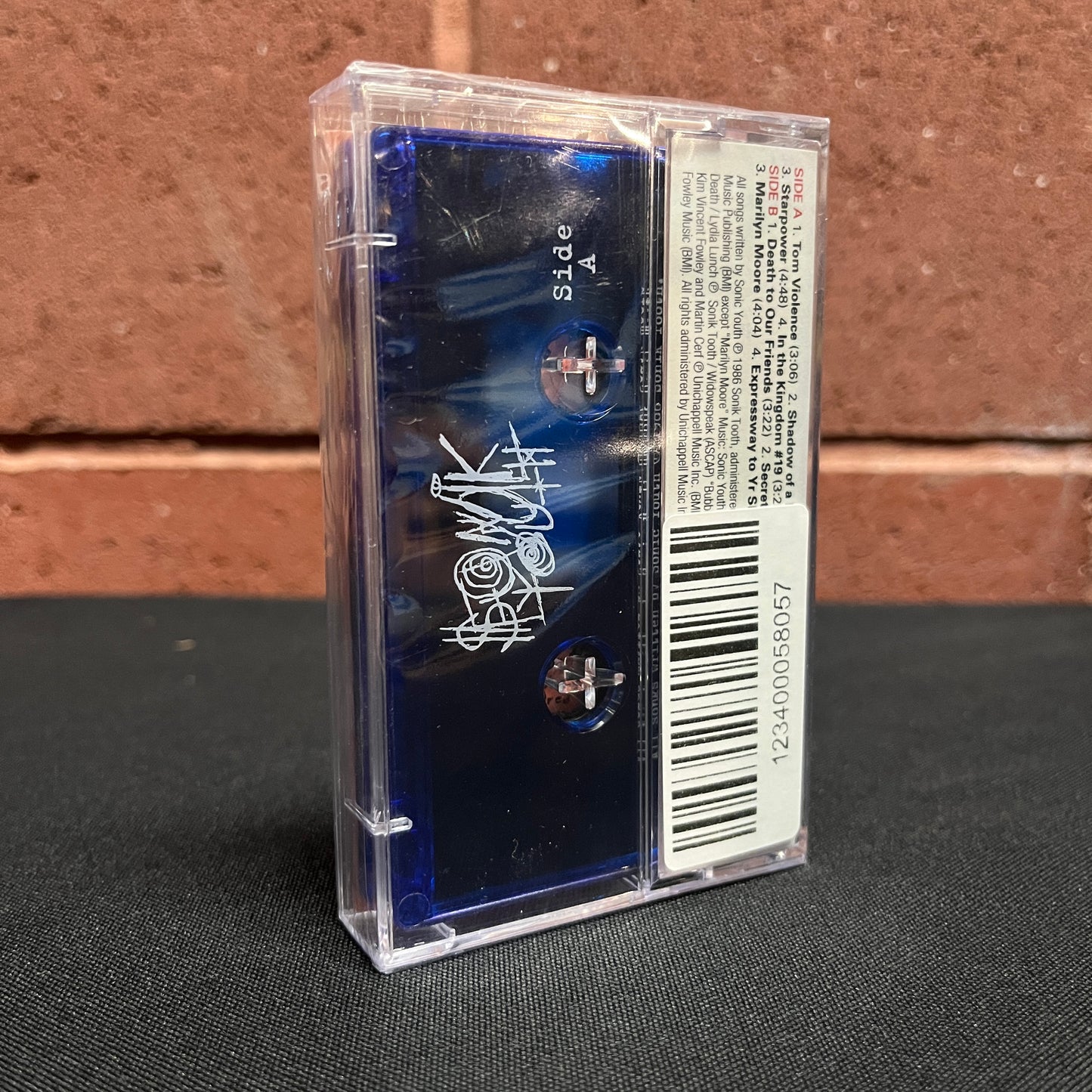 Used Cassette: Sonic Youth "Evol" Tape (2022 Reissue, blue cassette, sealed)