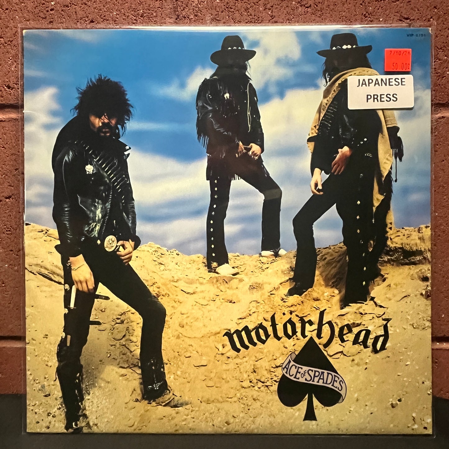 Used Vinyl: Motorhead "Ace Of Spades" LP (1981 Japanese Issue)